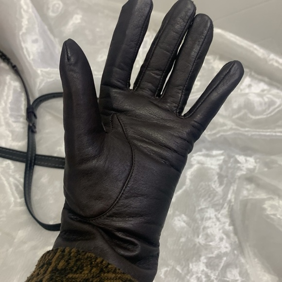 Vintage 90’ Real Leather Winter Gloves - Picture 7 of 13